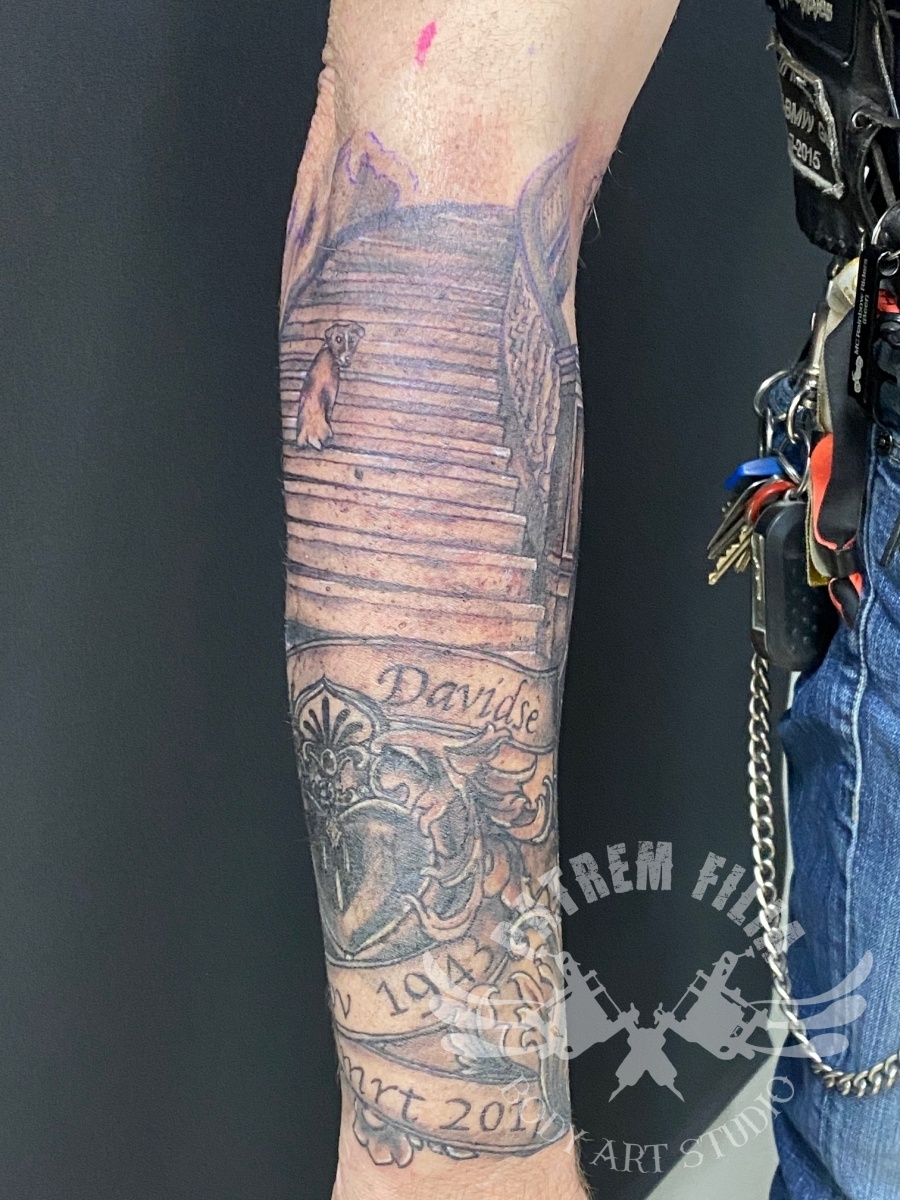 onderarm sleeve Tattoeages 1