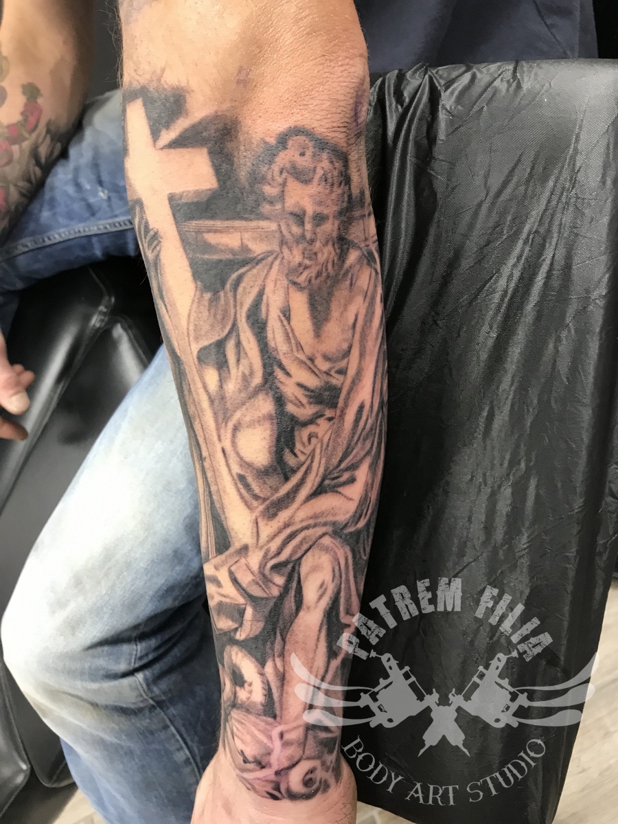 Romeins griekse Sleeve Tattoeages 2
