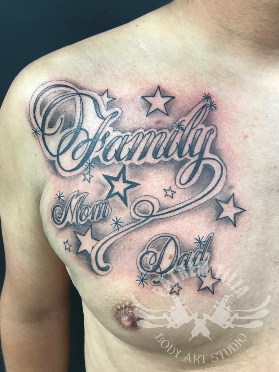 Familie tattoo Tattoeages
