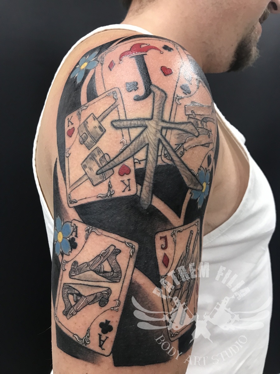 Schrijnwerker tattoo Tattoeages