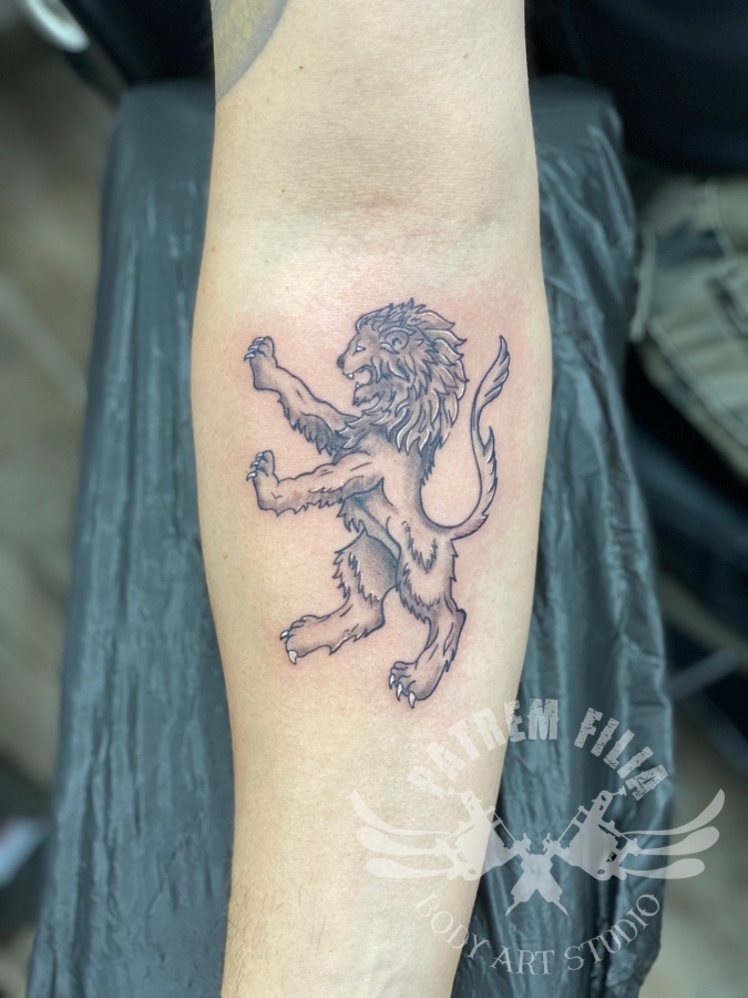 Vlaamse Leeuw tattoo Tattoeages