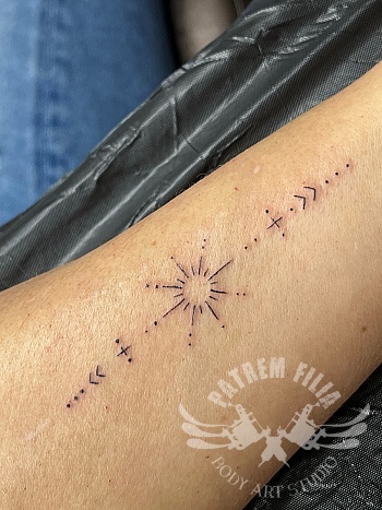 2 fineline tattoo