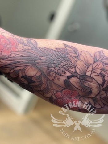aanvullen en coverende sleeve