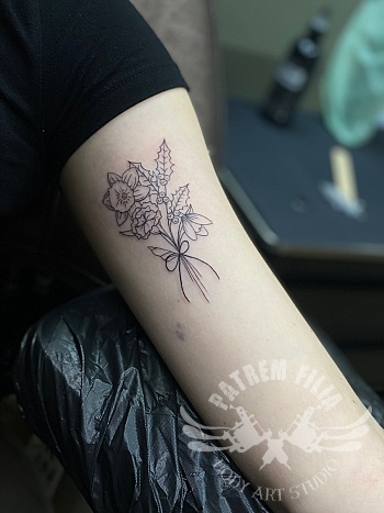 Boeketje Geboortebloemen