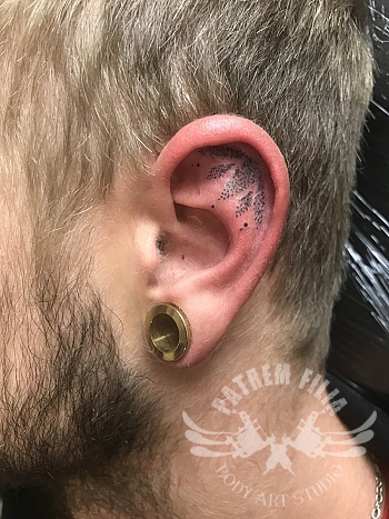 collectie van 5 oortattoos