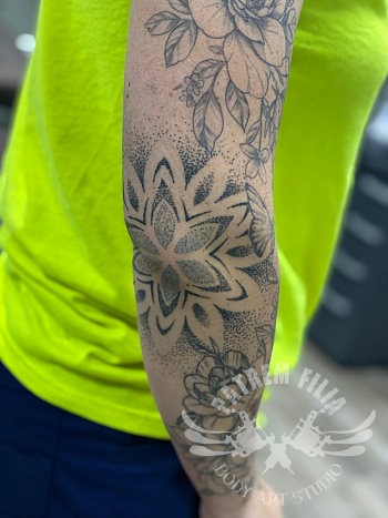 Elleboog mandala