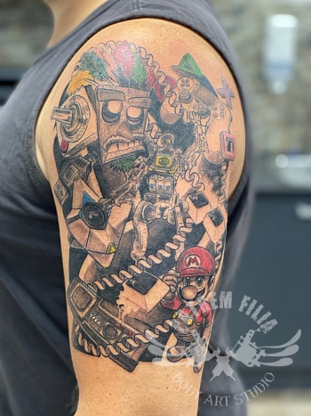Gaming tattoo