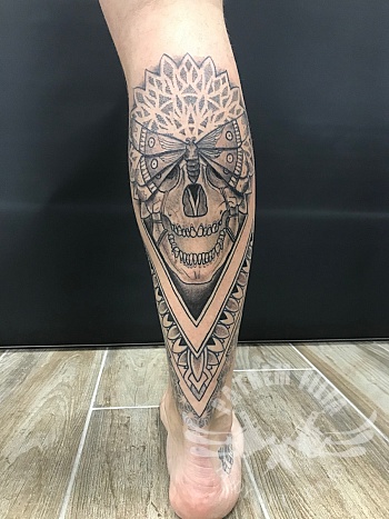 Geometrische skull