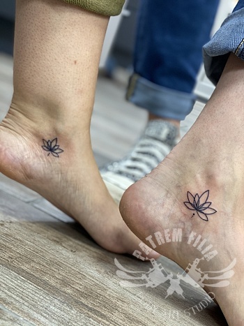 Lotus koppeltattoo