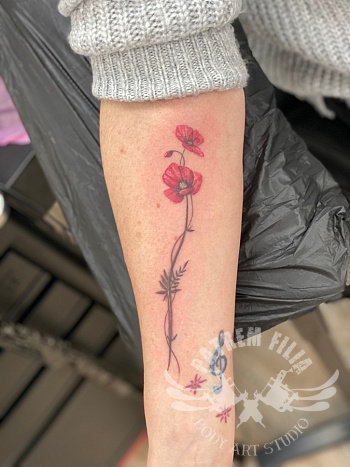 papaver tattoo