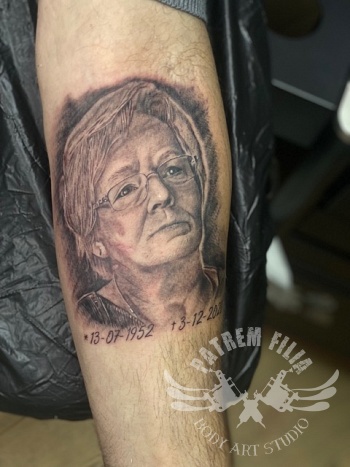portret van een moeder