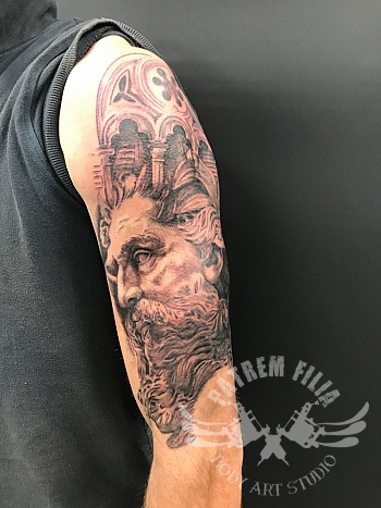 Romeins griekse Sleeve