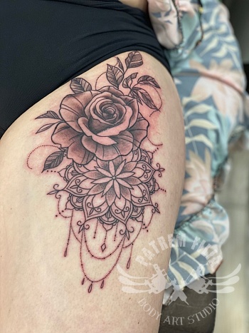 roos met mandala