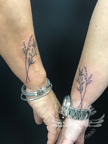 vriendinnen tattoo